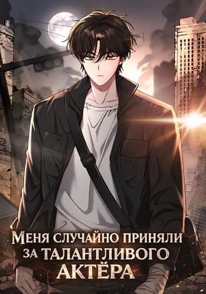 Обложка манги Меня случайно приняли за талантливого актёра