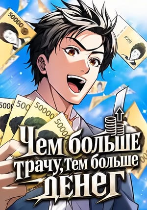 Обложка манги Чем больше трачу, тем больше денег